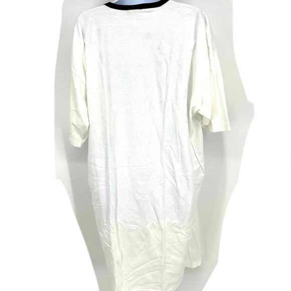 Vintage Emerson Street One Size Fits Most V-Neck Sleep T Shirt Sleep With A Dog - Picture 3 of 9